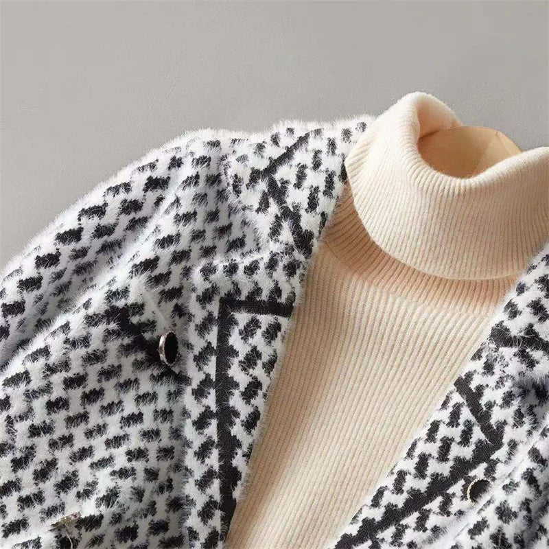 Belmont Houndstooth Jacket