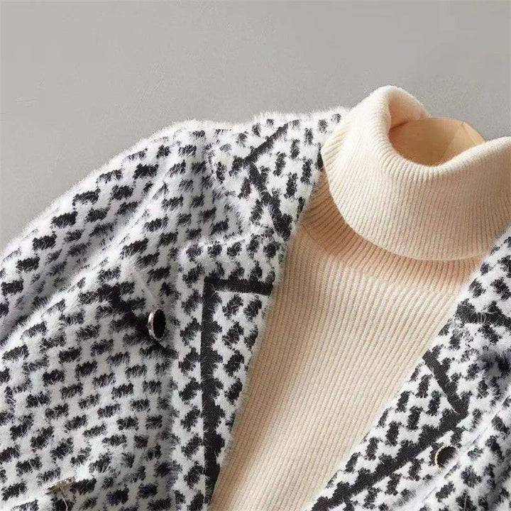 Belmont Houndstooth Jacket
