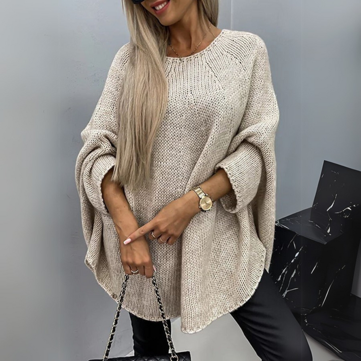 Isabelle | Chic Round Neck Sweater for Women