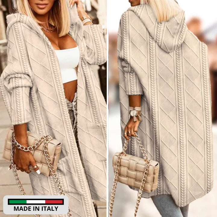 Johani | Extended Length Hooded Cardigan