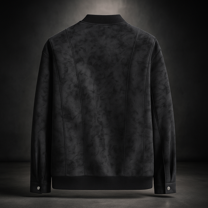 Valeron Suede Bomber Jacket