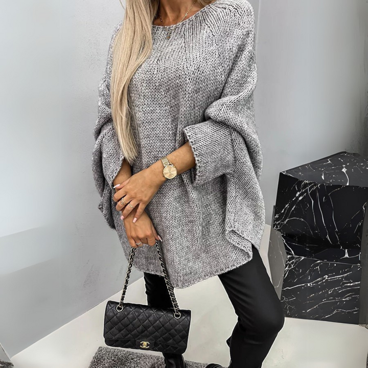 Isabelle | Chic Round Neck Sweater for Women