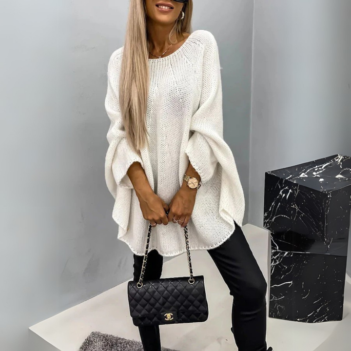 Isabelle | Chic Round Neck Sweater for Women