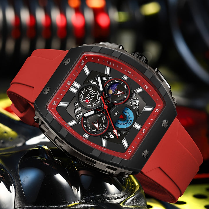ONFS Men’s Sport Watch 2025 – Multifunctional Quartz Chronograph