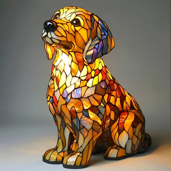 Pompom – Golden Retriever Spiritual Lamp