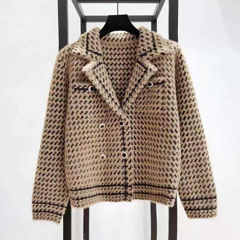 Belmont Houndstooth Jacket