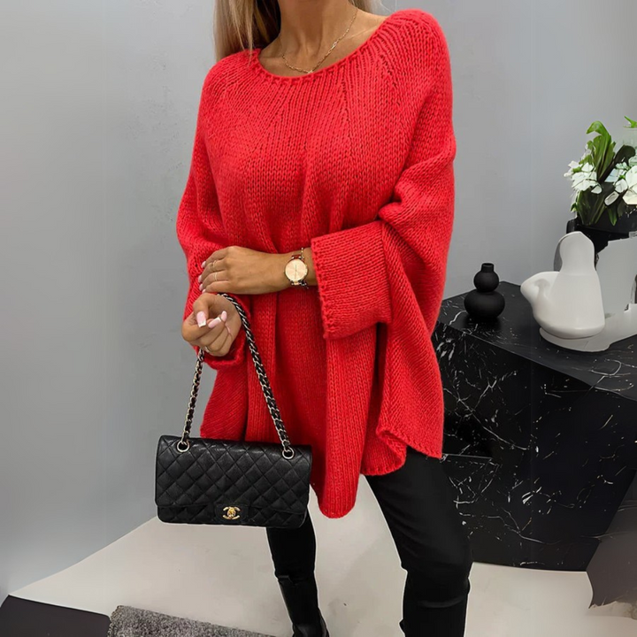 Isabelle | Chic Round Neck Sweater for Women