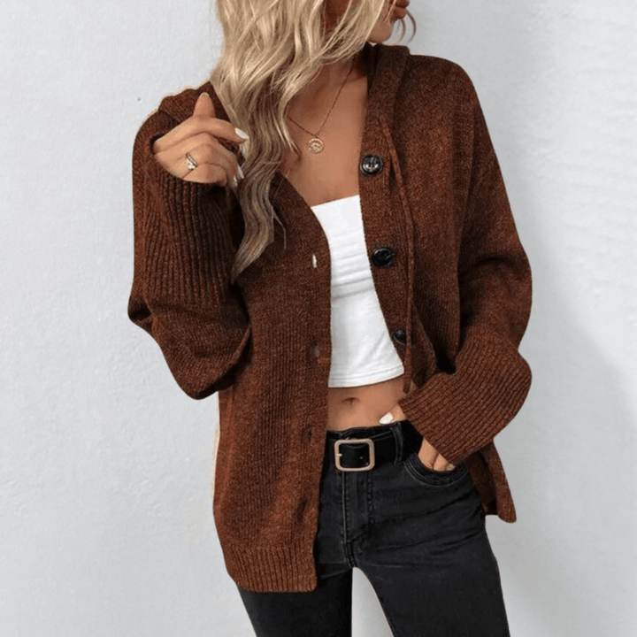 Brittan | Button-Up Knitted Cardigan