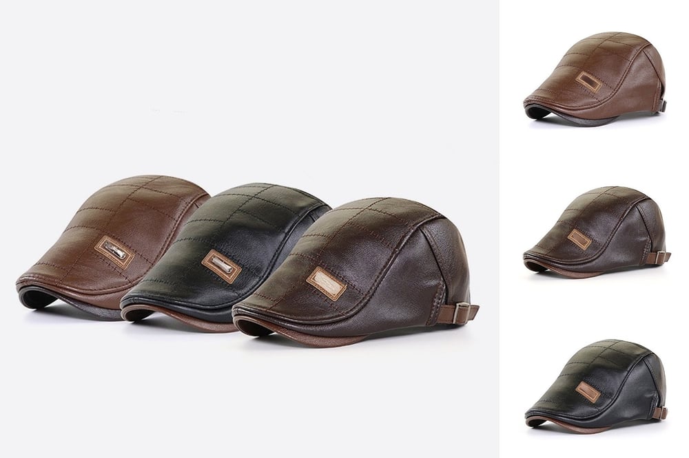 🔥LAST DAY 50% OFF - 2025 High Quality Trendy Leather Beret