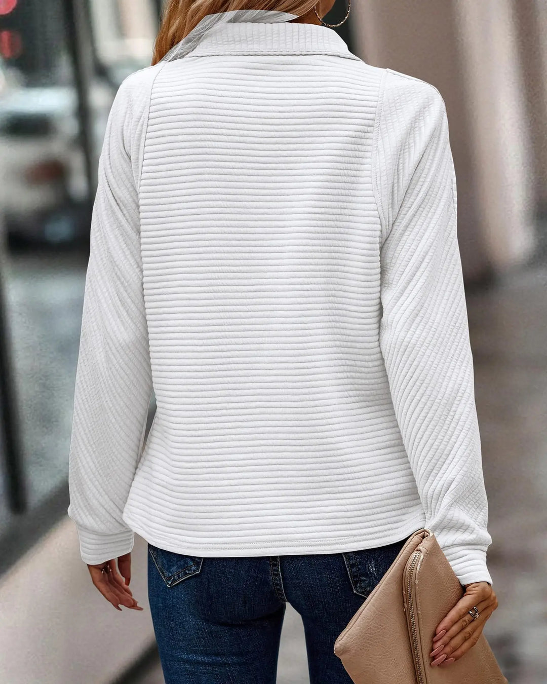 Jaylin V-Neck Knit Sweater