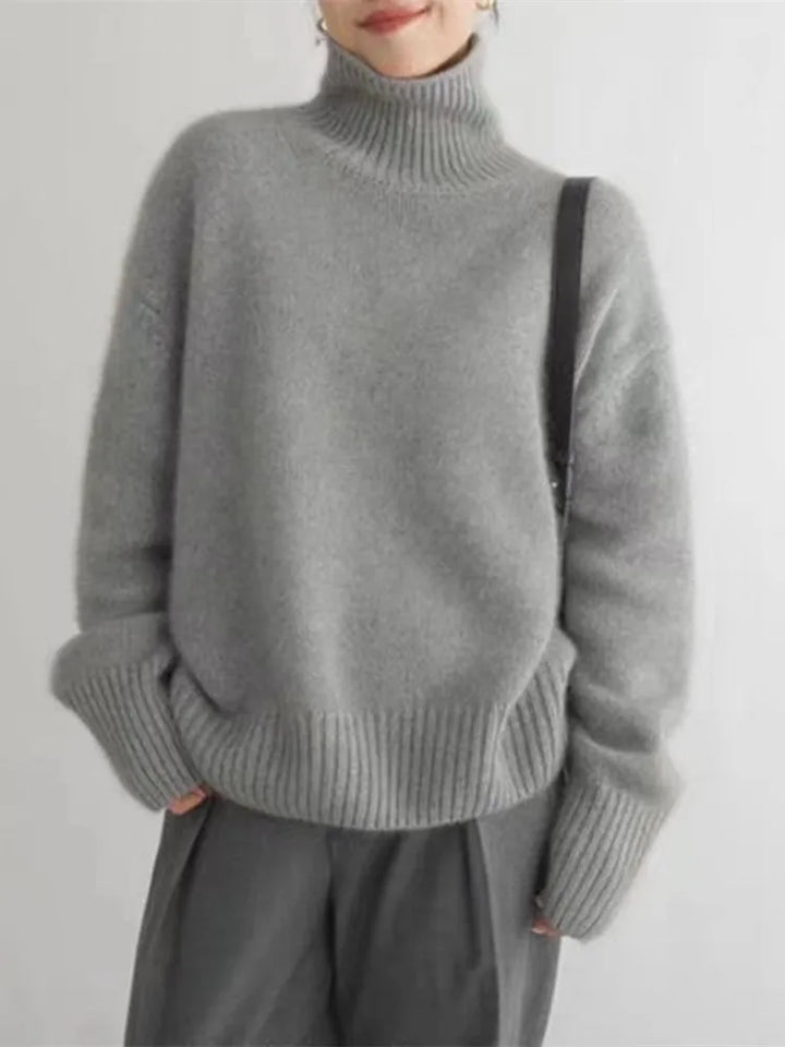 LINEA | Elevated High Neck Sweater