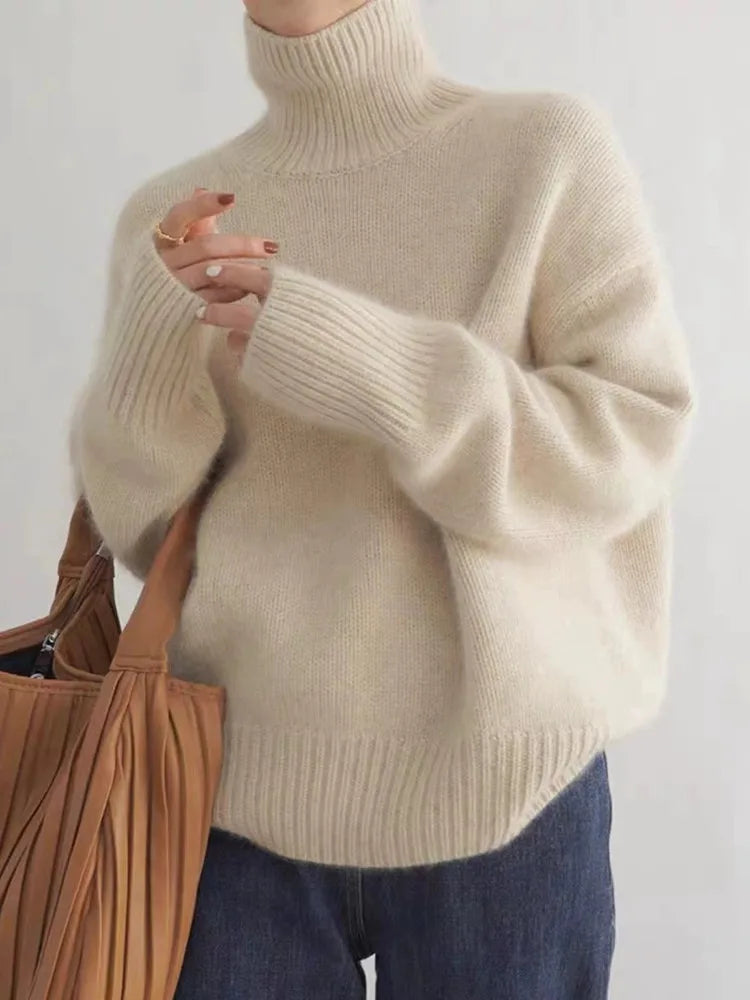 LINEA | Elevated High Neck Sweater