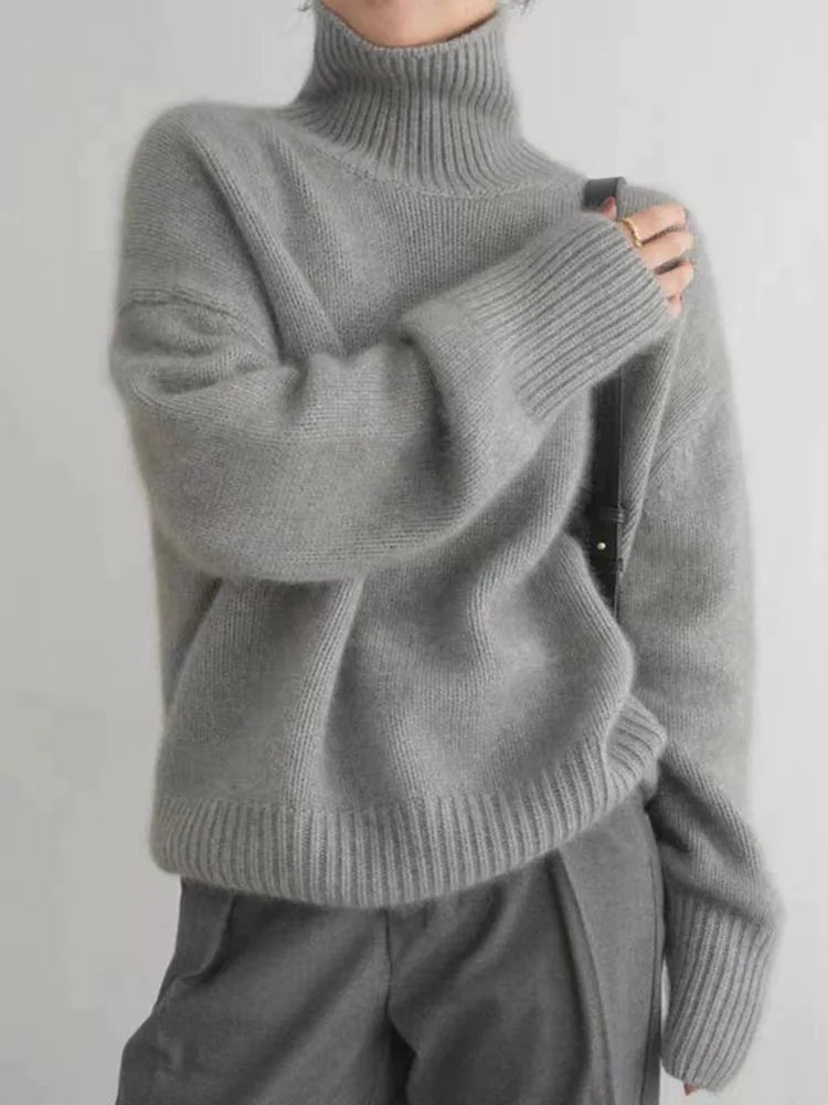 LINEA | Elevated High Neck Sweater