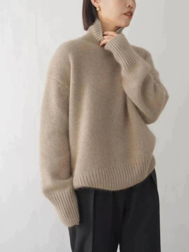 LINEA | Elevated High Neck Sweater