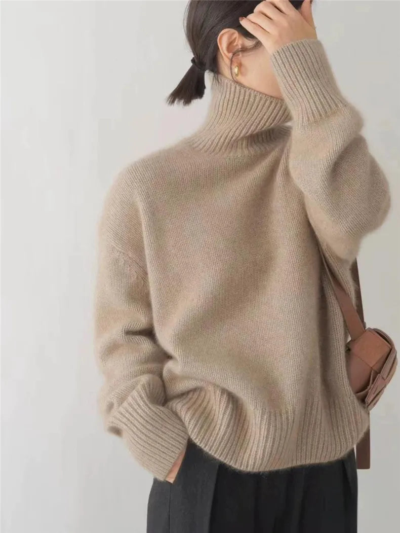 LINEA | Elevated High Neck Sweater