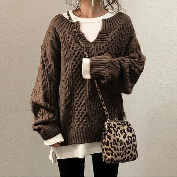 STACY | Chunky Knit Oversized Sweater