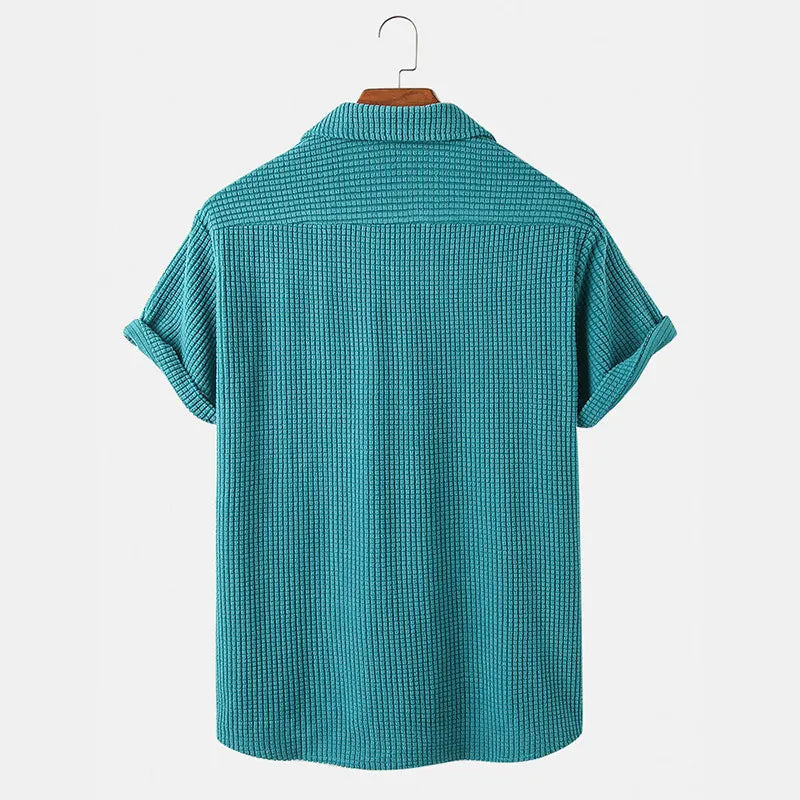 Bruno Waffle-Knit Shirt