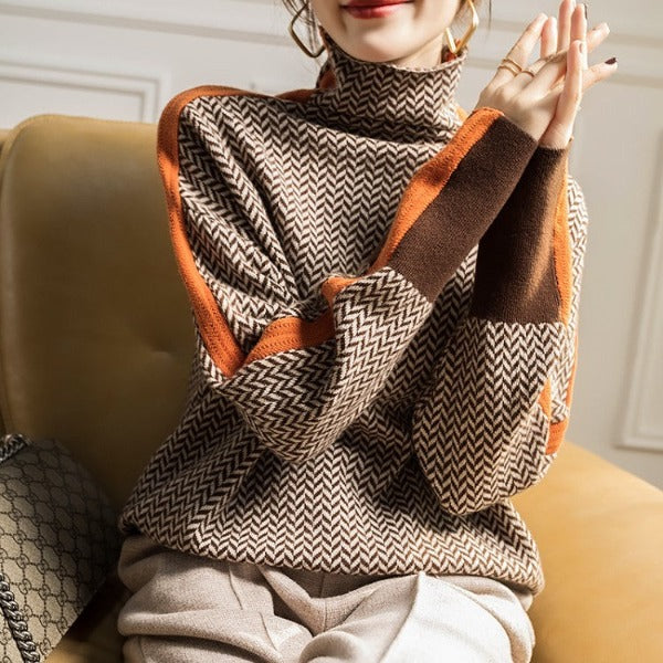 Emma | Striped Knit Sweater