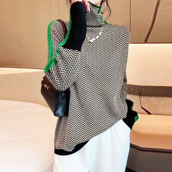 Emma | Striped Knit Sweater