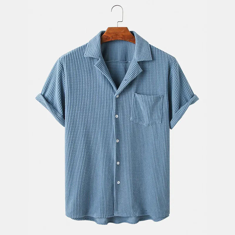 Bruno Waffle-Knit Shirt