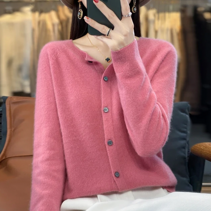 VIVIENNE I Cozy Knit Cardigan for Warmth