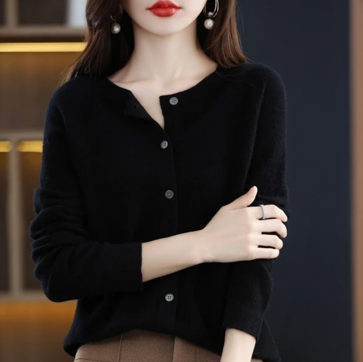 VIVIENNE I Cozy Knit Cardigan for Warmth