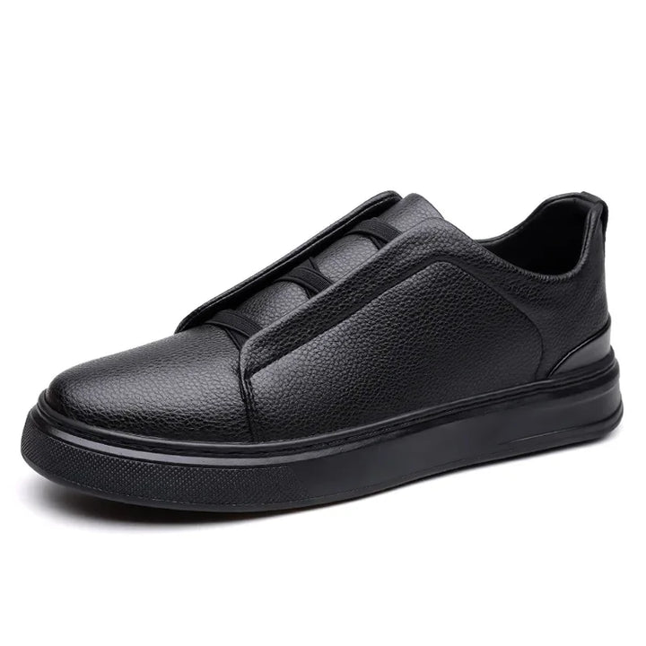Crossover Leather Sneakers