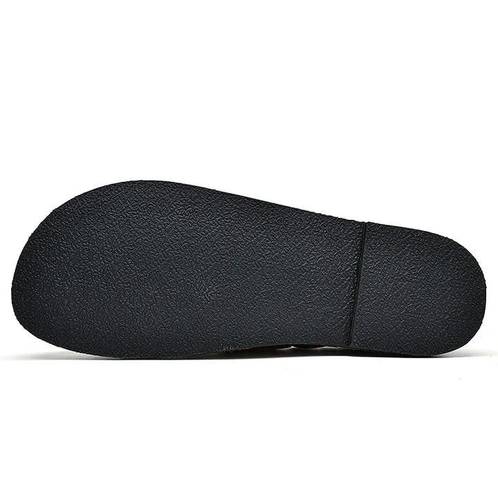 Massimo Burnished Monk Loafers