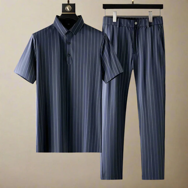 Massimo Pinstripe Set