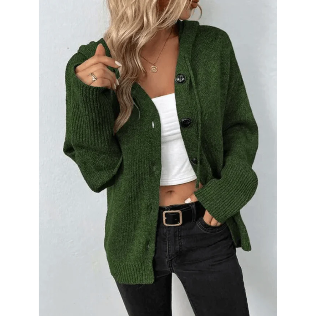 Brittan | Button-Up Knitted Cardigan