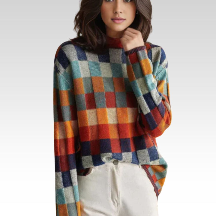 ANNA | Cozy Turtleneck Knit Sweater