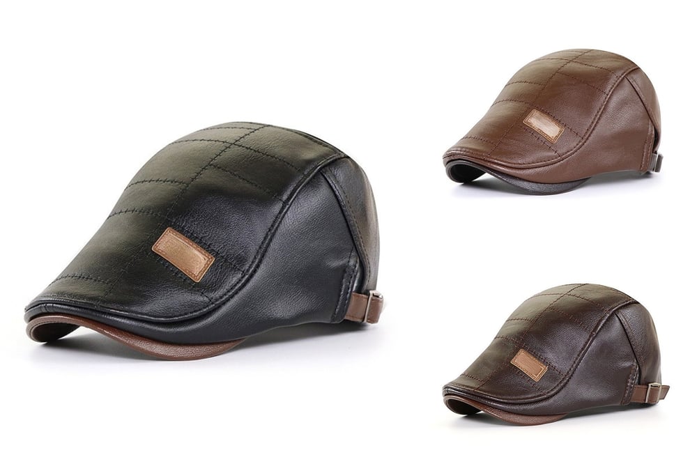 🔥LAST DAY 50% OFF - 2025 High Quality Trendy Leather Beret