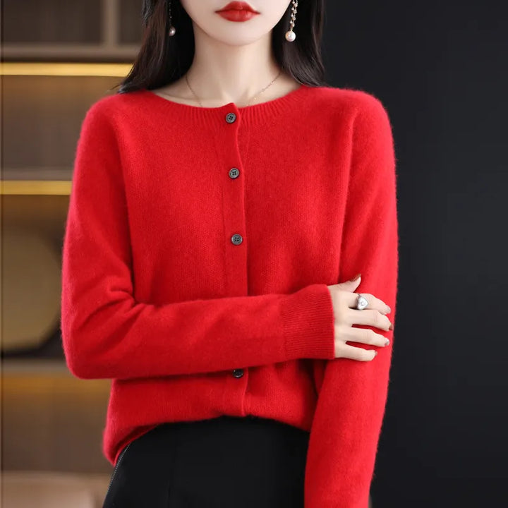 VIVIENNE I Cozy Knit Cardigan for Warmth