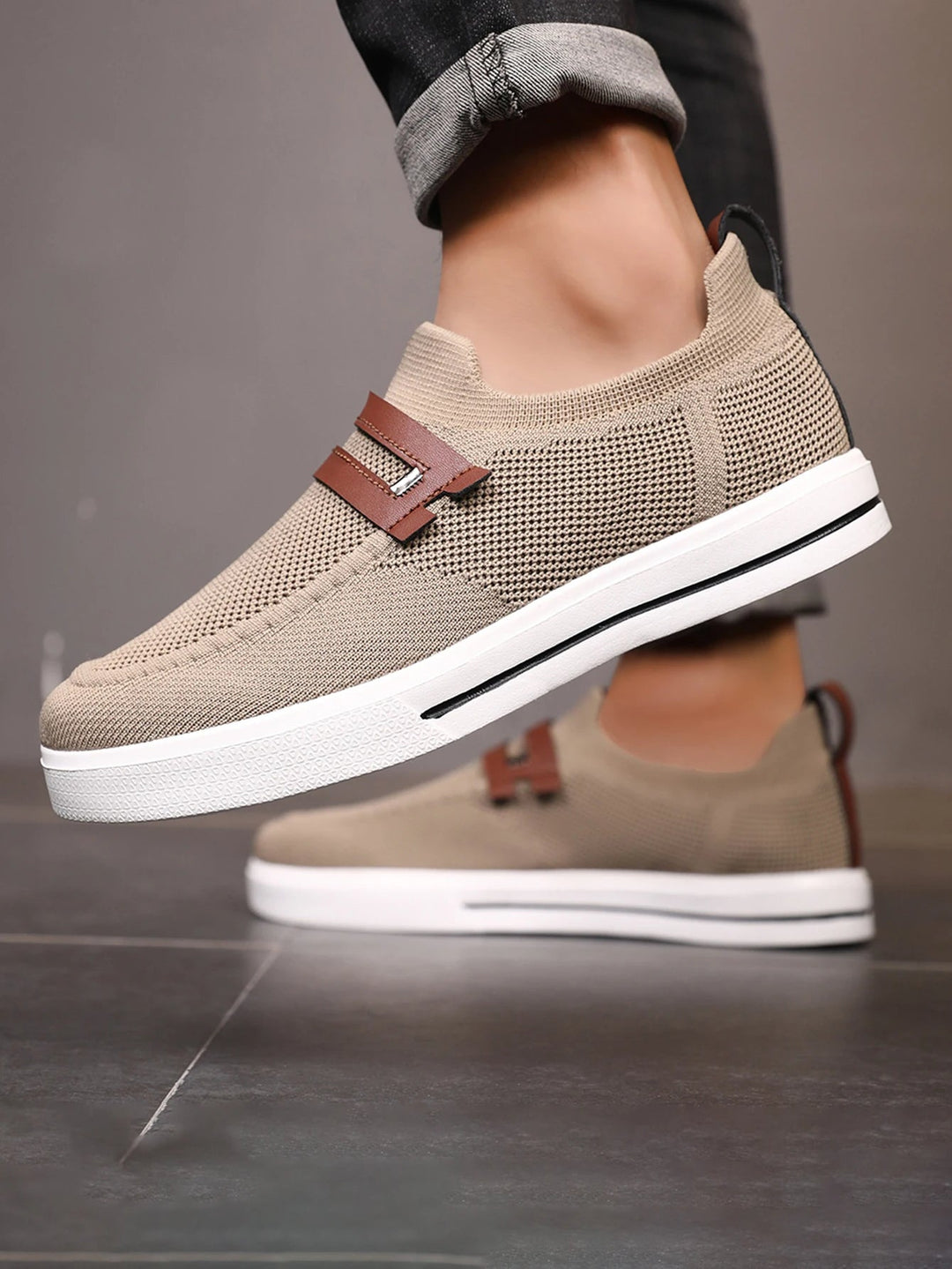 Astra Knit Slip-Ons