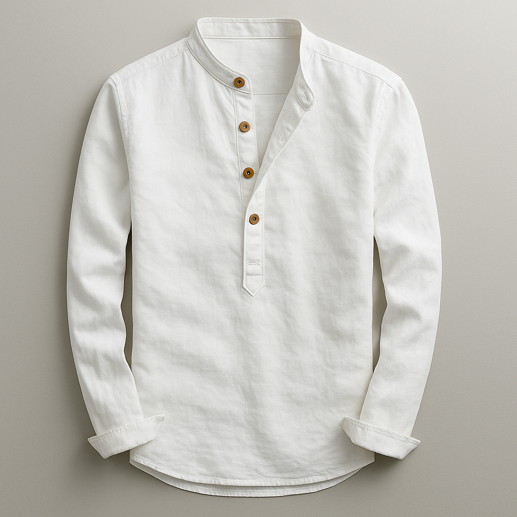 Corso Henley Linen Shirt