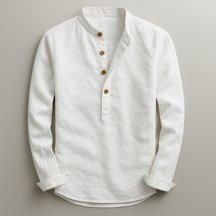 Corso Henley Linen Shirt