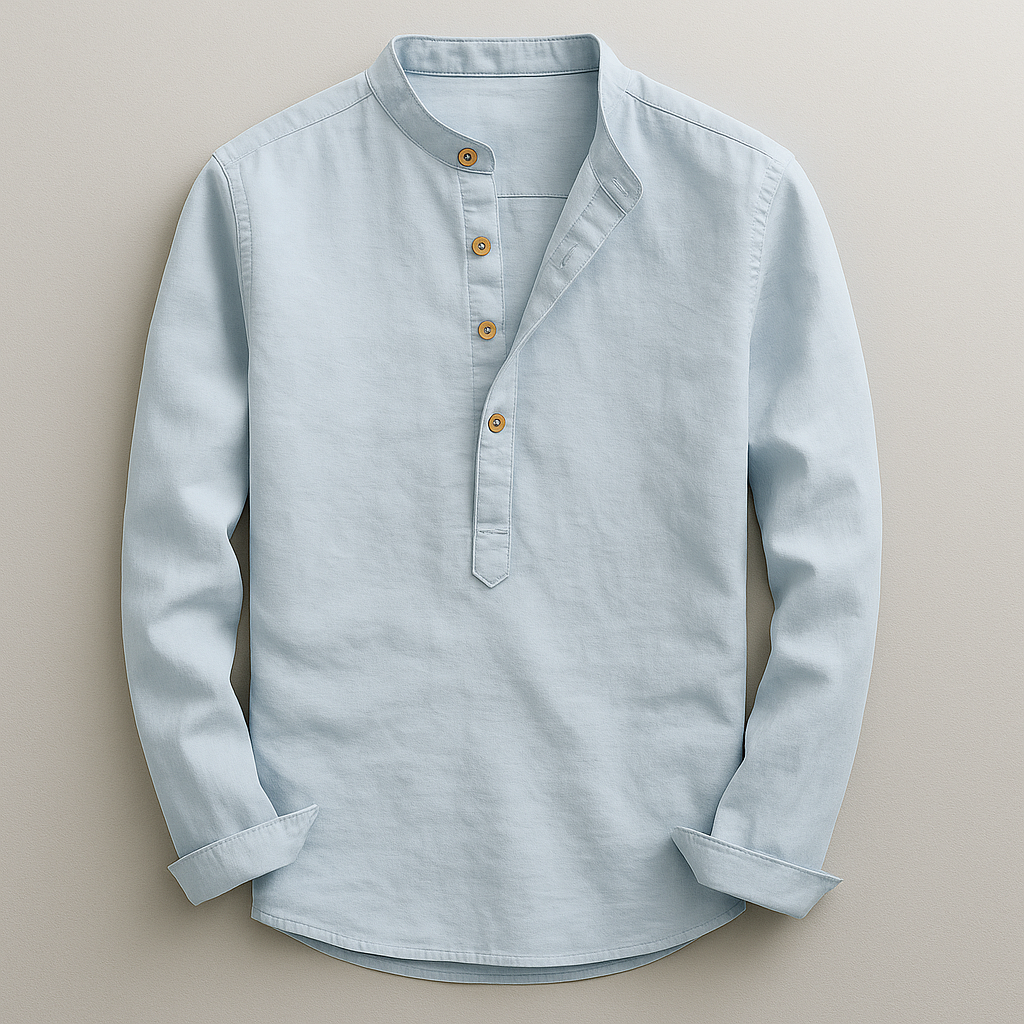 Corso Henley Linen Shirt