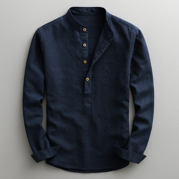 Corso Henley Linen Shirt