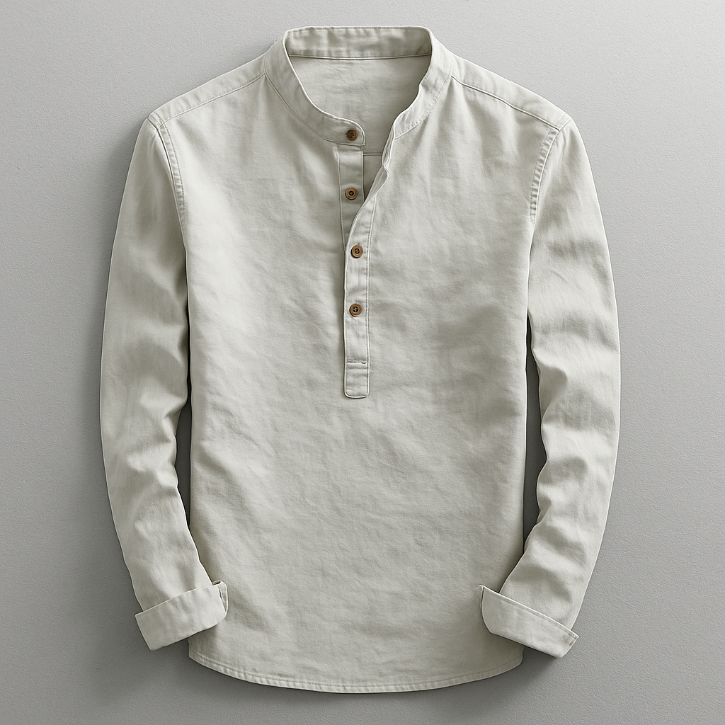 Corso Henley Linen Shirt