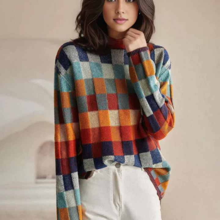 ANNA | Cozy Turtleneck Knit Sweater