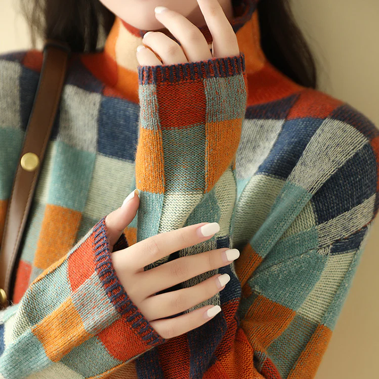 ANNA | Cozy Turtleneck Knit Sweater