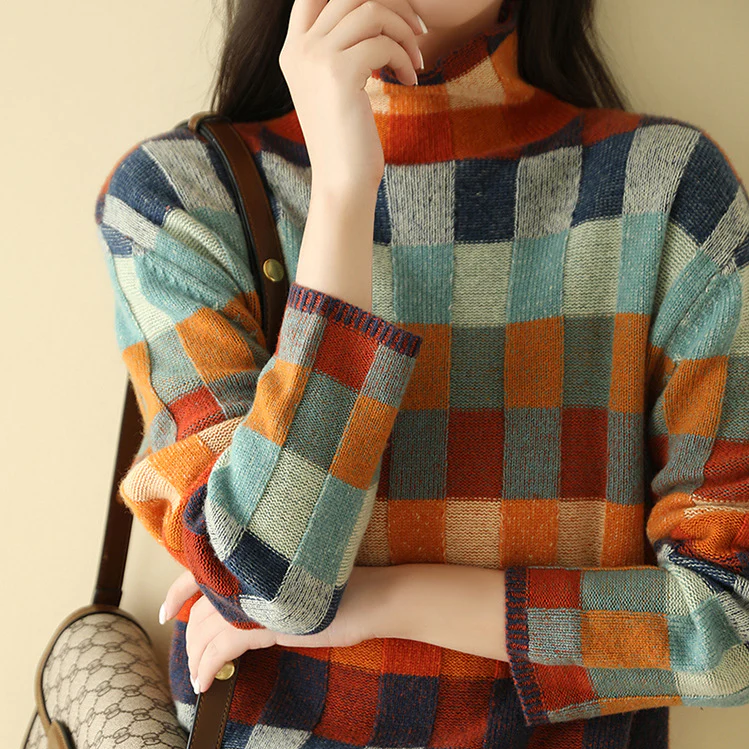 ANNA | Cozy Turtleneck Knit Sweater