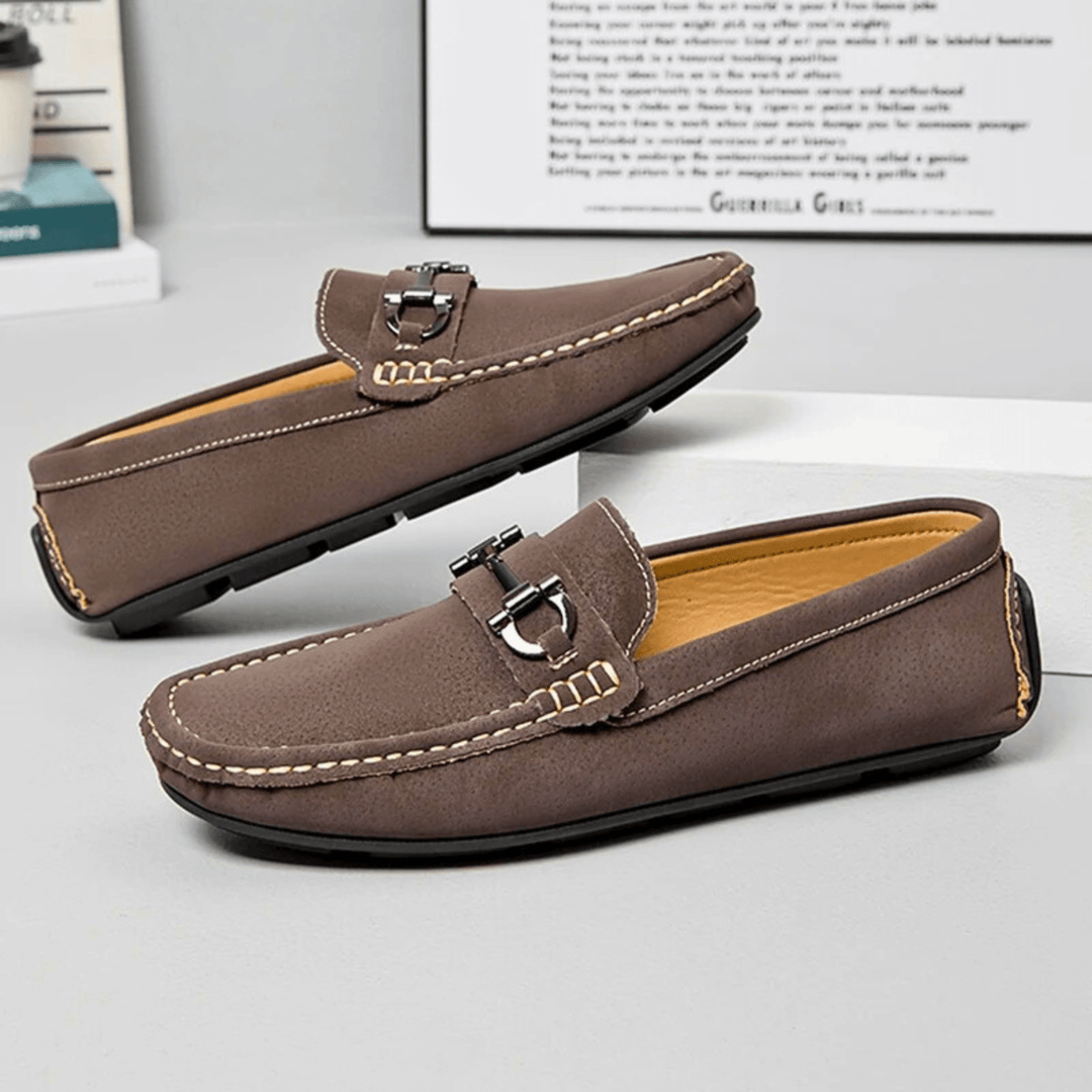 Viaggio Suede Loafers