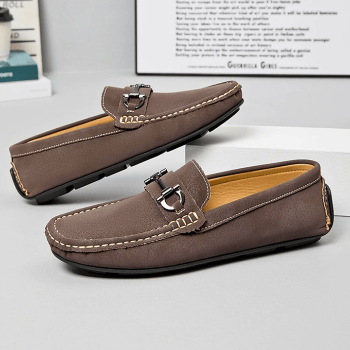 Viaggio Suede Loafers
