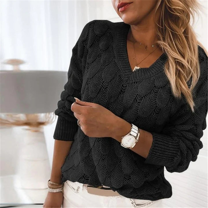 Noemier | V-Neck Pullover