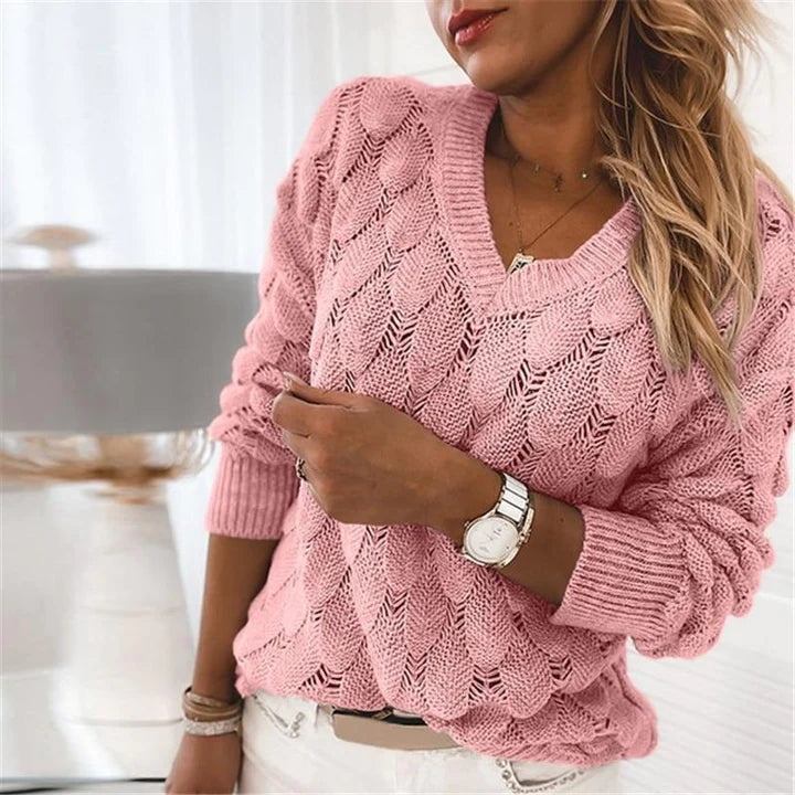 Noemier | V-Neck Pullover