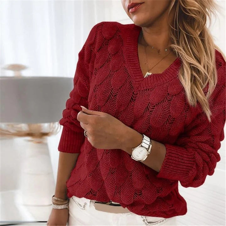 Noemier | V-Neck Pullover