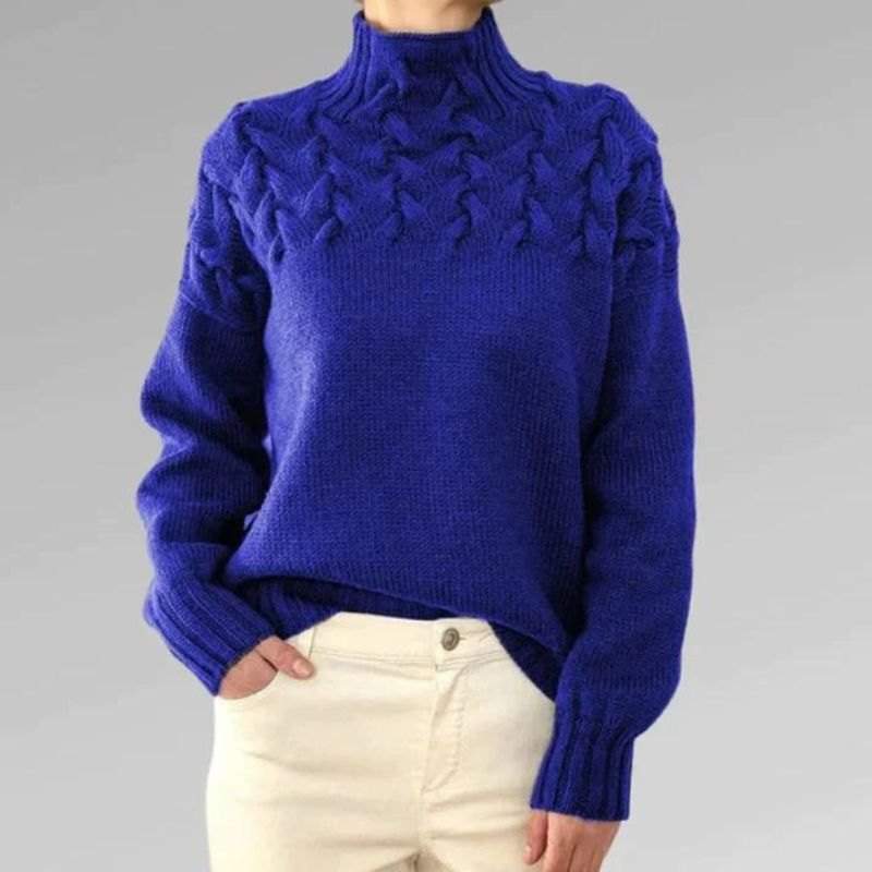 Erika | Cozy Turtleneck Knit Sweater