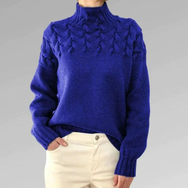 Erika | Cozy Turtleneck Knit Sweater