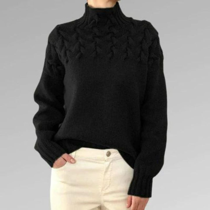 Erika | Cozy Turtleneck Knit Sweater
